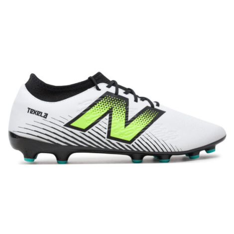 New Balance Futbalové topánky Tekela Magique Ag V4+ ST3AH45 Biela