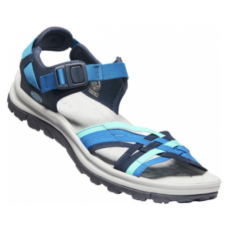 Keen Terradora Ii Strappy Open Toe Women Dámske sandále 10011690KEN navy/mykonos blue