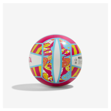 Lopta na plážový volejbal BV100 Fun veľkosť 3 ružová