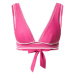 Hunkemöller Bikinový top 'Maya'  fuksia / biela