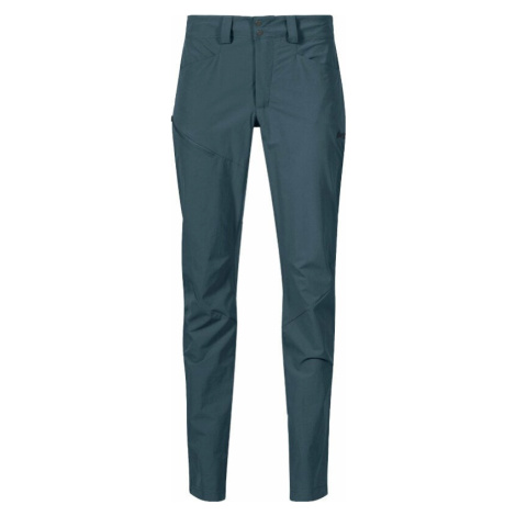 Bergans Vandre Light Softshell Pants Women Orion Blue Outdoorové nohavice