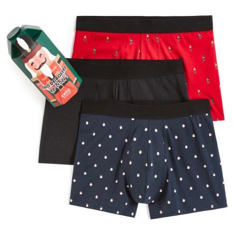 Celio Gift set of boxers Nutcracker, 3pcs - Men's