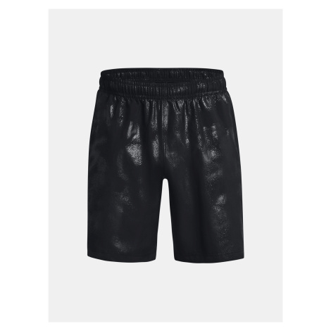 Čierne športové kraťasy Under Armour UA Woven Emboss Short