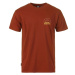 Horsefeathers PEAK EMBLEM T-SHIRT Pánske tričko, červená, veľkosť