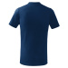 Malfini Basic Detské tričko 138 polnočná modrá