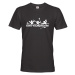 Pánske tričko pre vodákov Párty v plnom prúde - ideálne tričko na loď