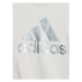 Adidas Tričko Essentials Logo HL2032 Béžová Regular Fit
