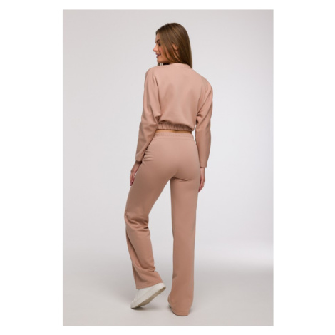 B296 Široké nohavice s prednými švami BeWear