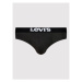 Levi's® Súprava 6 kusov slipových nohavičiek 37149-0486 Čierna