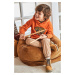 Detská mikina Mayoral oranžová farba, s kapucňou, s potlačou