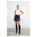 VATKALI Faux leather miniskirt - Limited edition
