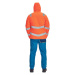 Cerva Montrose Pánska zimná bunda s HI-VIS pruhmi 03010578 oranžová