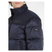 Tmavomodrá pánska zimná prešívaná bunda Tommy Hilfiger New York Monogram Puffer Jacket