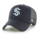 Seattle Kraken čiapka baseballová šiltovka branson 47 mvp black