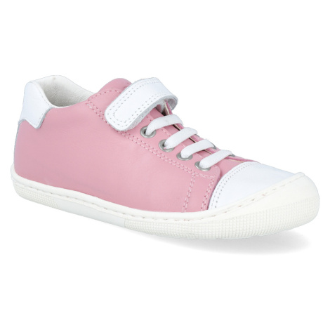 Barefoot tenisky KOEL4kids - Domy Nappa Pink ružové