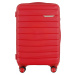 Červená 3dielna sada kufrov Wings MUR01 3, Set of 3 Wings POLIPROPYLEN suitcases L,M,S Wine Red