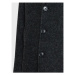 Manuel Ritz Vlnený kabát 3332C4900 223813 Čierna Regular Fit