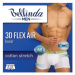 Pánske boxerky s 3D flex bavlnou vhodné na šport 3D FLEX AIR BOXER - Bellinda - čierna