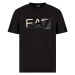 Ea7 Emporio Armani  Mixed Logo Series T-Shirt Black  Tričká a polokošele Čierna