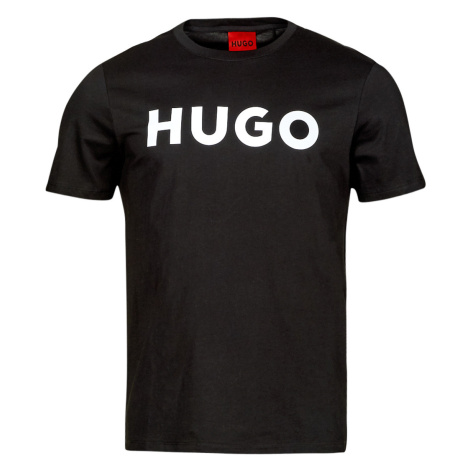 HUGO  Dulivio  Tričká s krátkym rukávom Čierna Hugo Boss