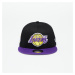 Šiltovka New Era Los Angeles Lakers Contrast Side Patch 9Fifty Snapback Cap Black/ True Purple