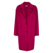 Kabát v módnom doubleface-vypracovaní Alba Moda Pink