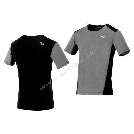 GATTA Pánske tričko Run-tshirt-men grey-black