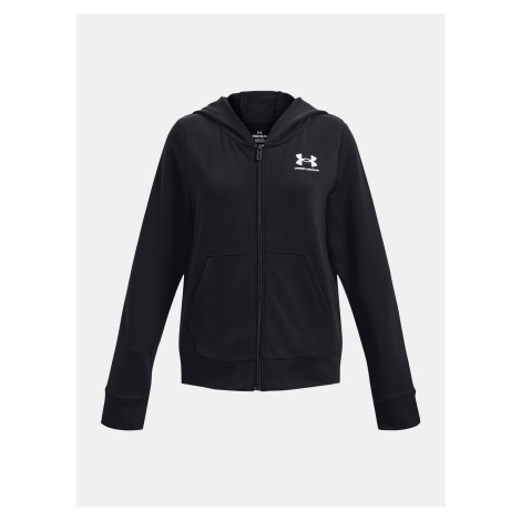 Mikina Under Armour UA Rival Terry FZ Hoodie-BLK