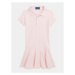 Polo Ralph Lauren Každodenné šaty 312698754082 Ružová Regular Fit