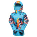 Kids ski jacket with membrane ALPINE PRO ZAWERO white variant pa