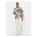 Converse Košeľa M Aop Resort Shirt 10026435-A01 Čierna Regular Fit