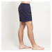 Plavky Urban Classics Pattern Swim Shorts Navy/ Pink