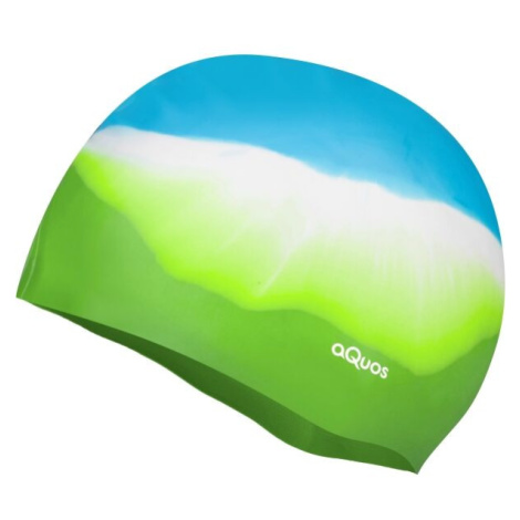 AQUOS COHO Plavecká čiapka, zelená, veľkosť