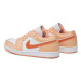 Nike Sneakersy Air Jordan 1 Low DC0774 801 Oranžová