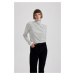 DEFACTO Regular Fit Turtleneck Basic Sweater