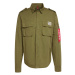 ALPHA INDUSTRIES Prechodná bunda 'Urban Military'  olivová / červená / biela