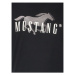 Mustang Tričko Austin 1014928 Čierna Regular Fit