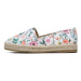 DeeZee Espadrilky WSS990-103 Biela