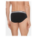 Emporio Armani Underwear Súprava 3 kusov slipov 111734 4R717 50620 Čierna