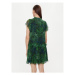 Nissa Každodenné šaty RC14957 Zelená Regular Fit