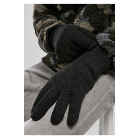Rukavice BRANDIT Knitted Gloves Farba: black