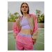 Nohavice a kraťasy pre ženy The Jogg Concept - ružová, svetlofialová, béžová