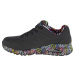 ČIERNE DÁMSKE TENISKY SKECHERS UNO - LOVING LOVE 155506-BBK