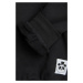 Detská bavlnená mikina Mini Rodini čierna farba, jednofarebná