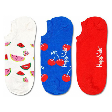 3PACK Ponožky Happy Socks Fruit (FRU39-1300) L