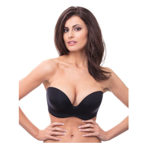 WONDERBRA ULTIMATE STRAPLESS BRA - Hladká podprsenka bez ramienok - čierna