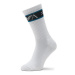 Emporio Armani Súprava 2 párov vysokých pánskych ponožiek 303122 2F396 00010 Biela