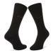 Calvin Klein Súprava 3 párov vysokých pánskych ponožiek 701218710 Čierna