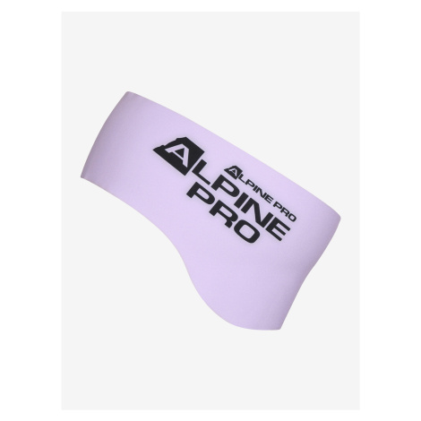 Športová čelenka ALPINE PRE BELAKE pastel lilac ALPINE PRO