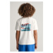 TRIČKO GANT GANT SURF ACADEMY RELAXED T-SHIRT biela